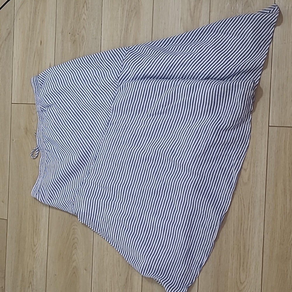 Ralph Lauren Asymmetrical Blue and White Skirt Size 10 - Picture 4 of 5